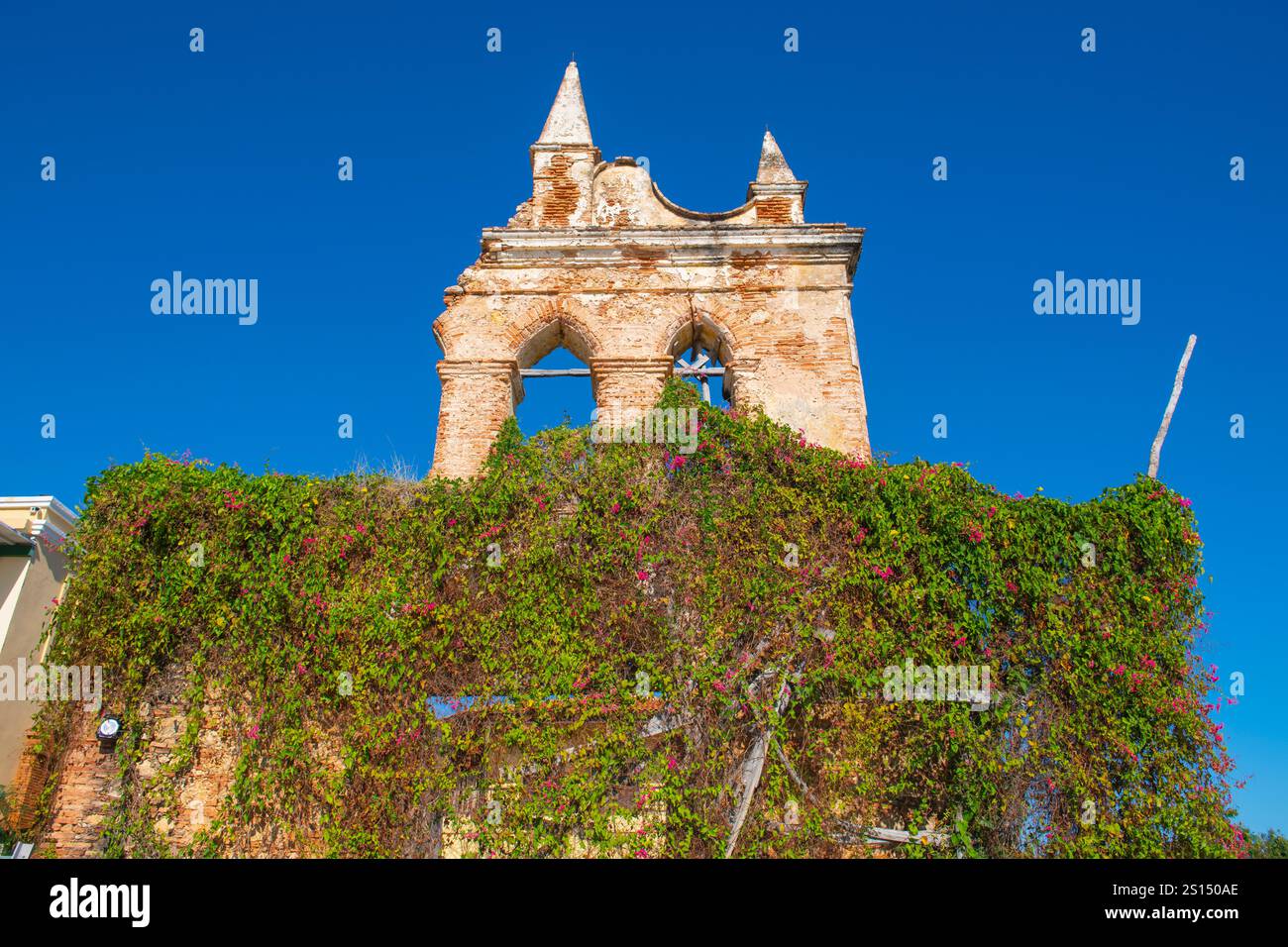 Kirche Ermita de Nuestra Senora de la Candelaria de la Popa im historischen Stadtzentrum von Trinidad, Kuba. Das historische Trinidad Centre gehört zum Weltkulturerbe Si Stockfoto