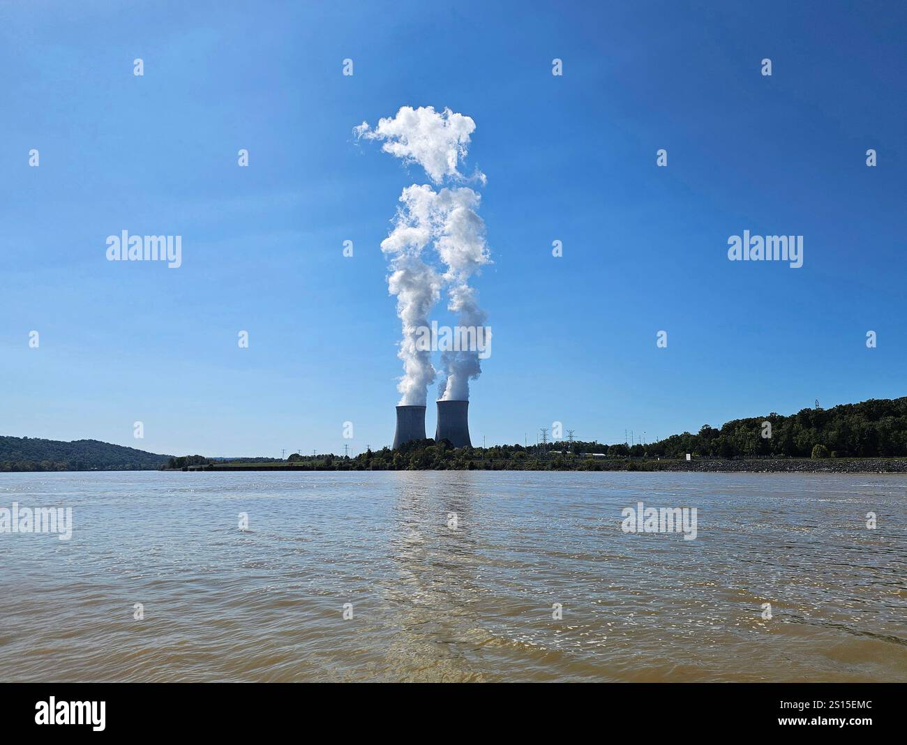 Kernkraftwerk Watts Bar Stockfoto