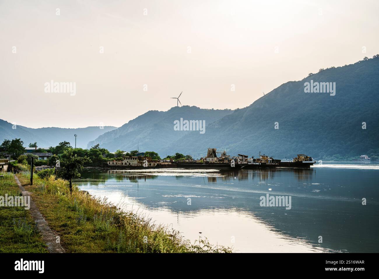 Iron Gates Nationalpark, Serbien Stockfoto