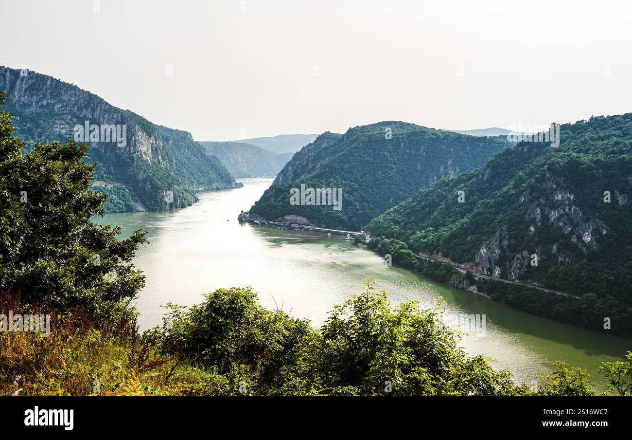 Iron Gates Nationalpark, Serbien Stockfoto