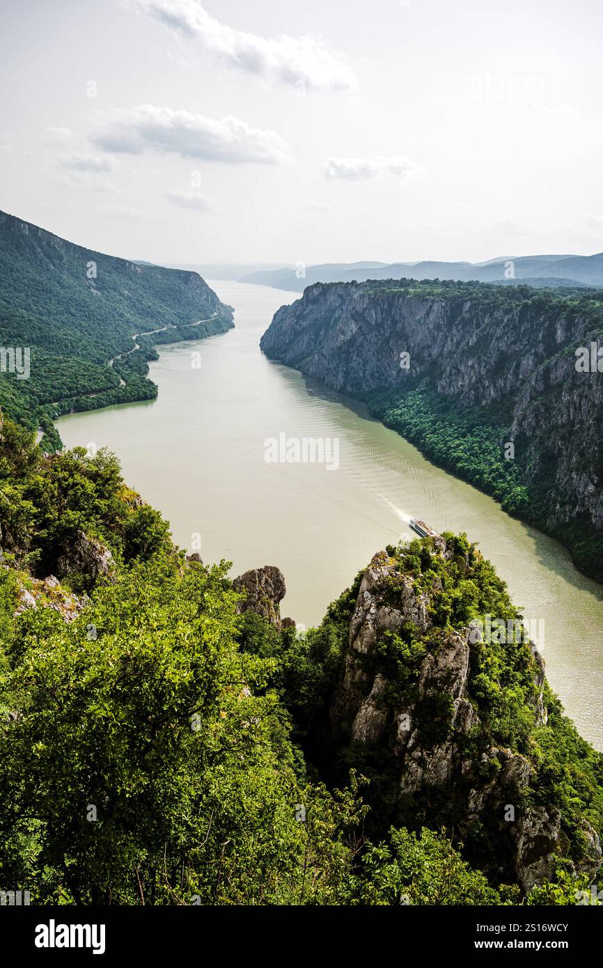 Iron Gates Nationalpark, Serbien Stockfoto