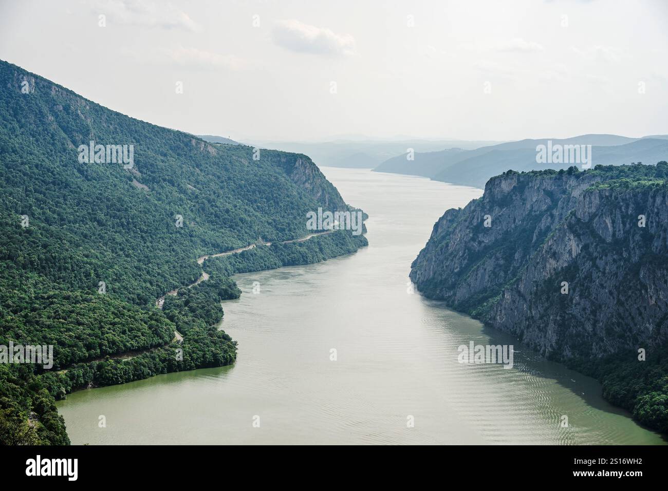 Iron Gates Nationalpark, Serbien Stockfoto