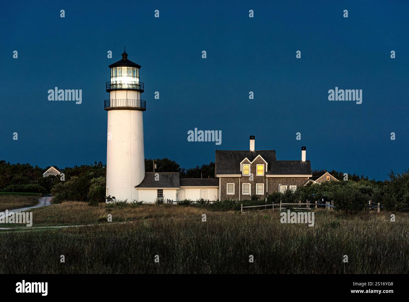 Highland Lighthouse, Truro, Cape Cod, Massachusetts, USA. Stockfoto