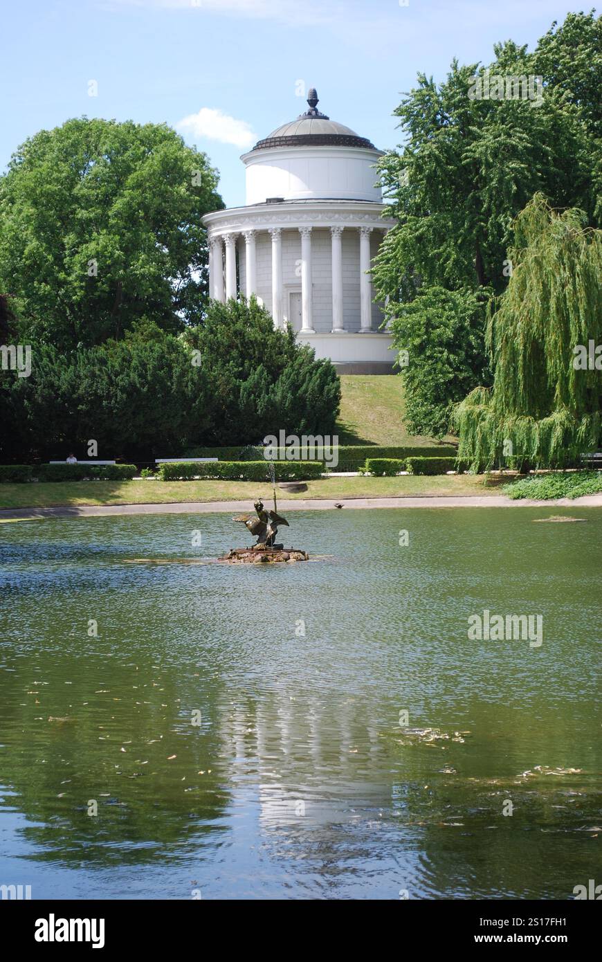 Warschauer Sächsischer Garten Stockfoto