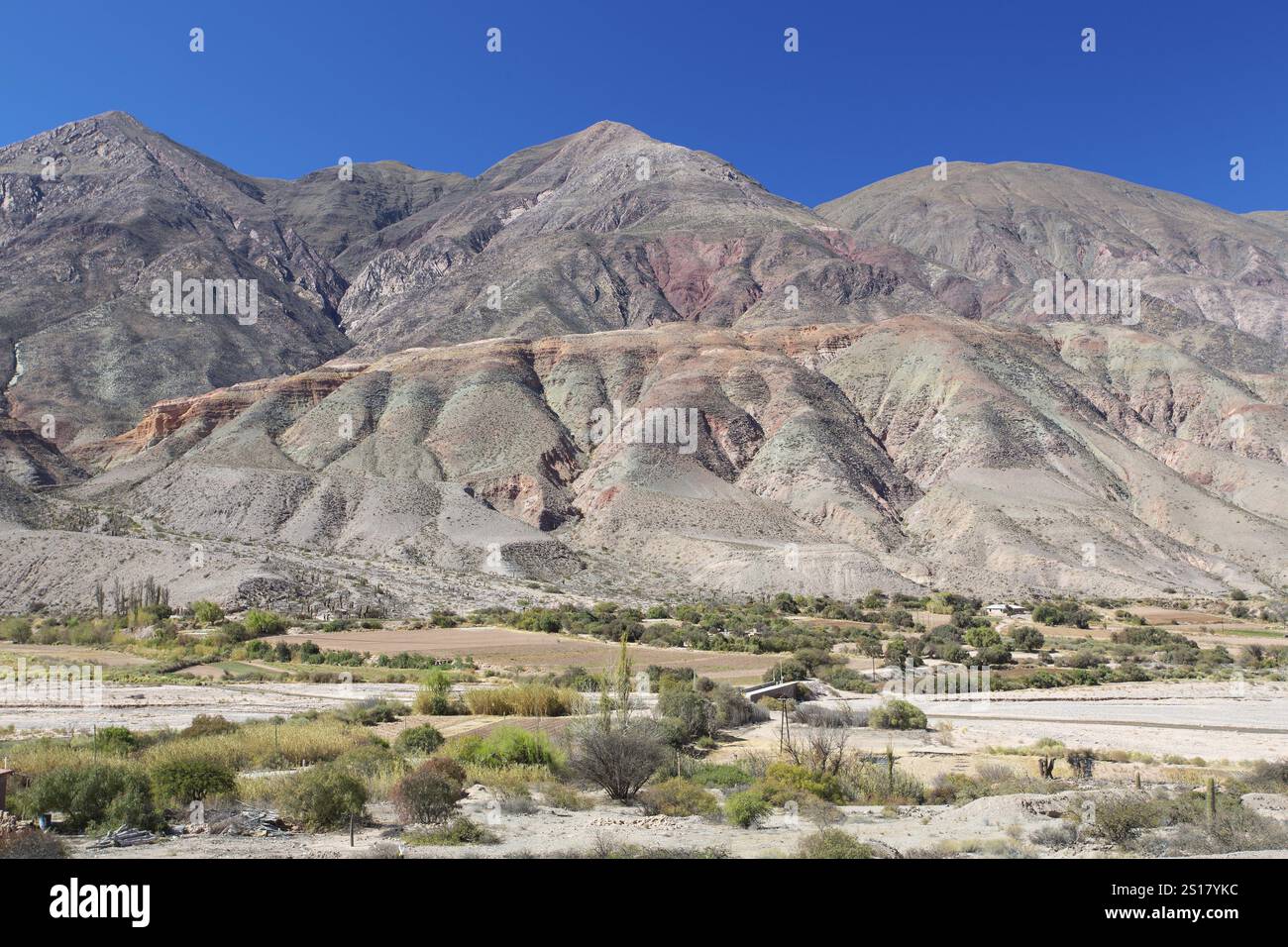Quebrada de Humahuaca, Landschaft, Argentinien, Südamerika Stockfoto Quebrada de Humahuaca, Landschaft, Argentinien, Südamerika Stockfoto