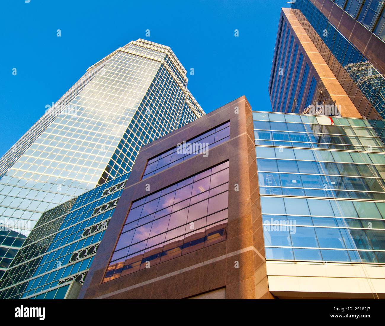 Das Texas Medical Center, das weltweit größte medizinische Zentrum, das jährlich 5 Millionen Patienten behandelt, befindet sich in der Nähe des Hermann Park in Houston, Texas Stockfoto