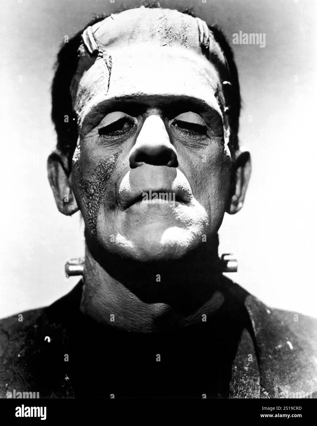 Werbefoto von Boris Karloff von Die Braut von Frankenstein als Frankensteins Monster. 1935 Stockfoto