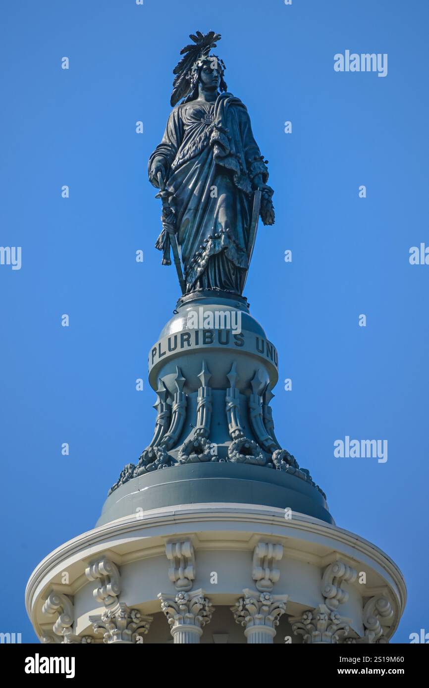 Symbole der Freiheit Stockfoto