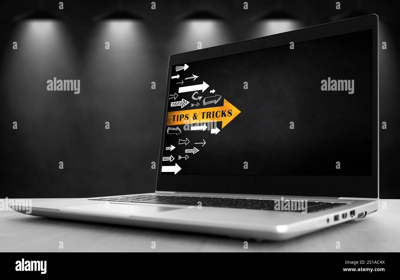 Tipps und Tricks Stockfoto