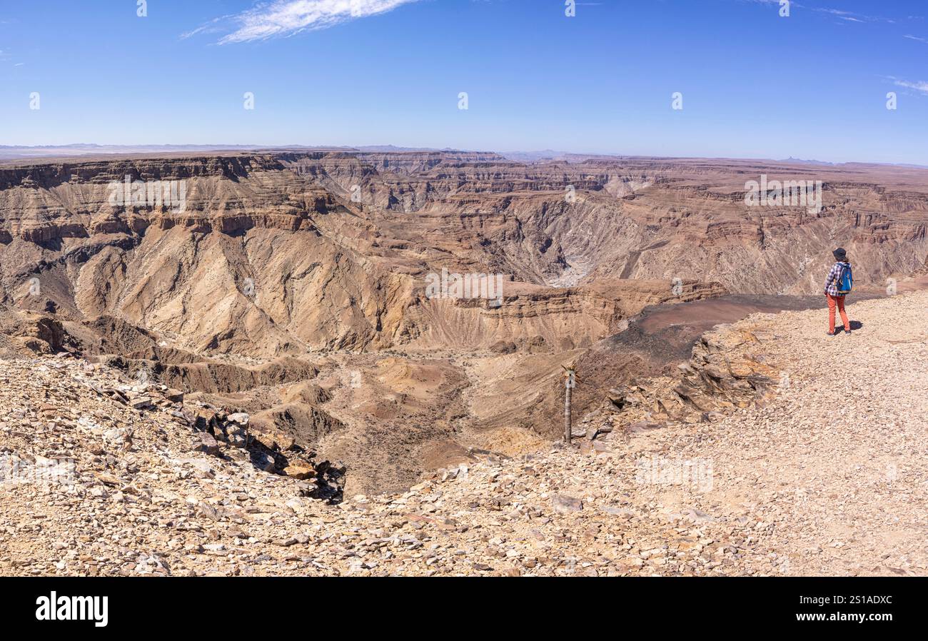 Namibia, Bezirk Karas, Keetmanshoop, Fish River Canyon Stockfoto