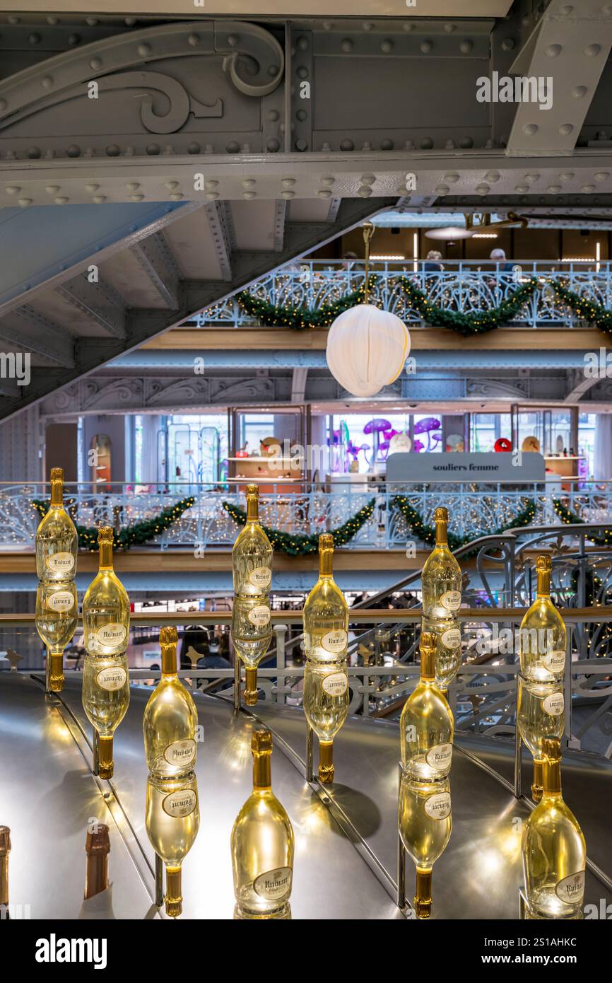 Frankreich, Paris, das Kaufhaus La Samaritaine während der Weihnachtsferien Stockfoto