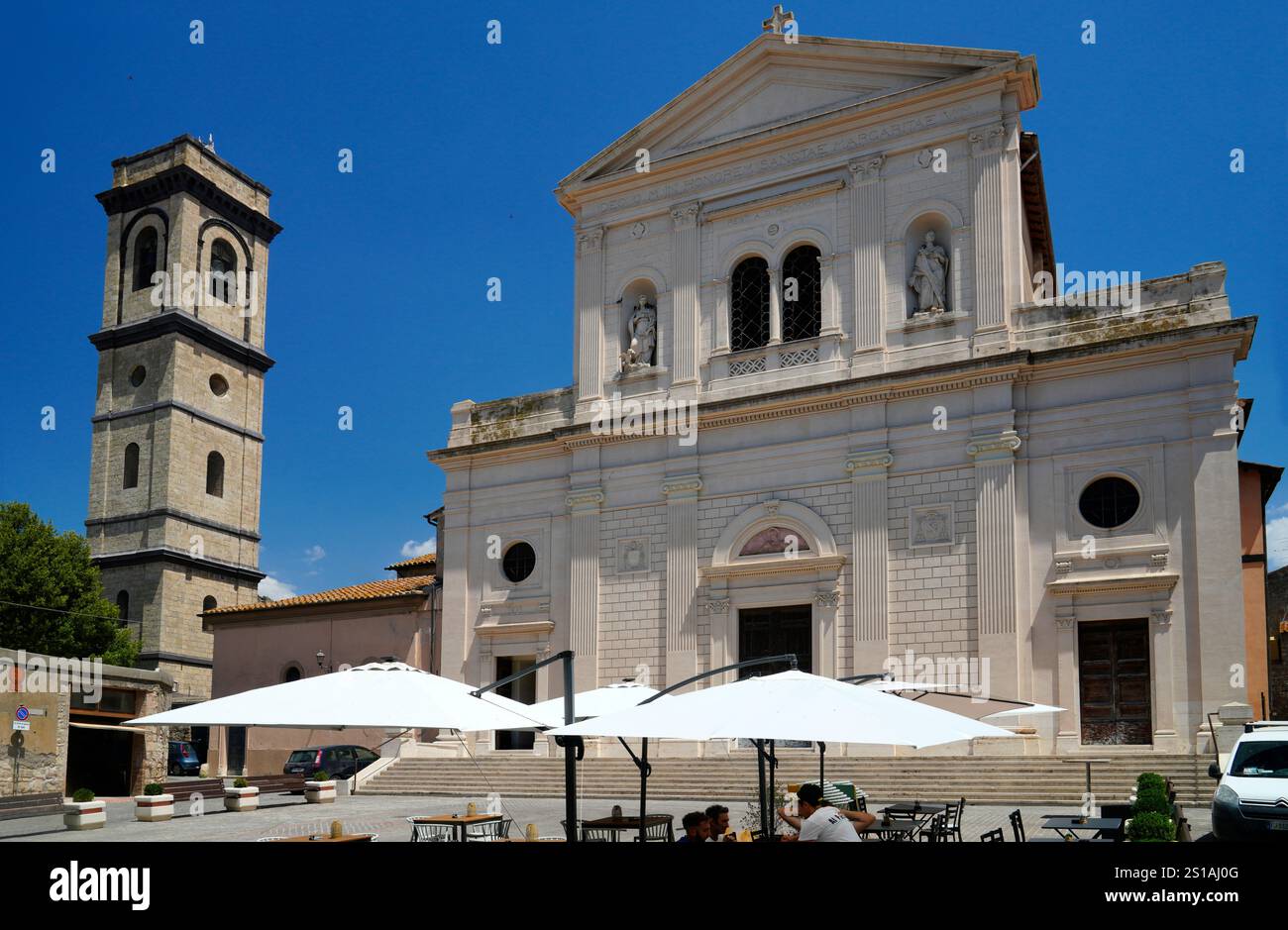 Kathedrale Von Tarquinia, Provinz Viterbo, Region Latium, Italien Stockfoto