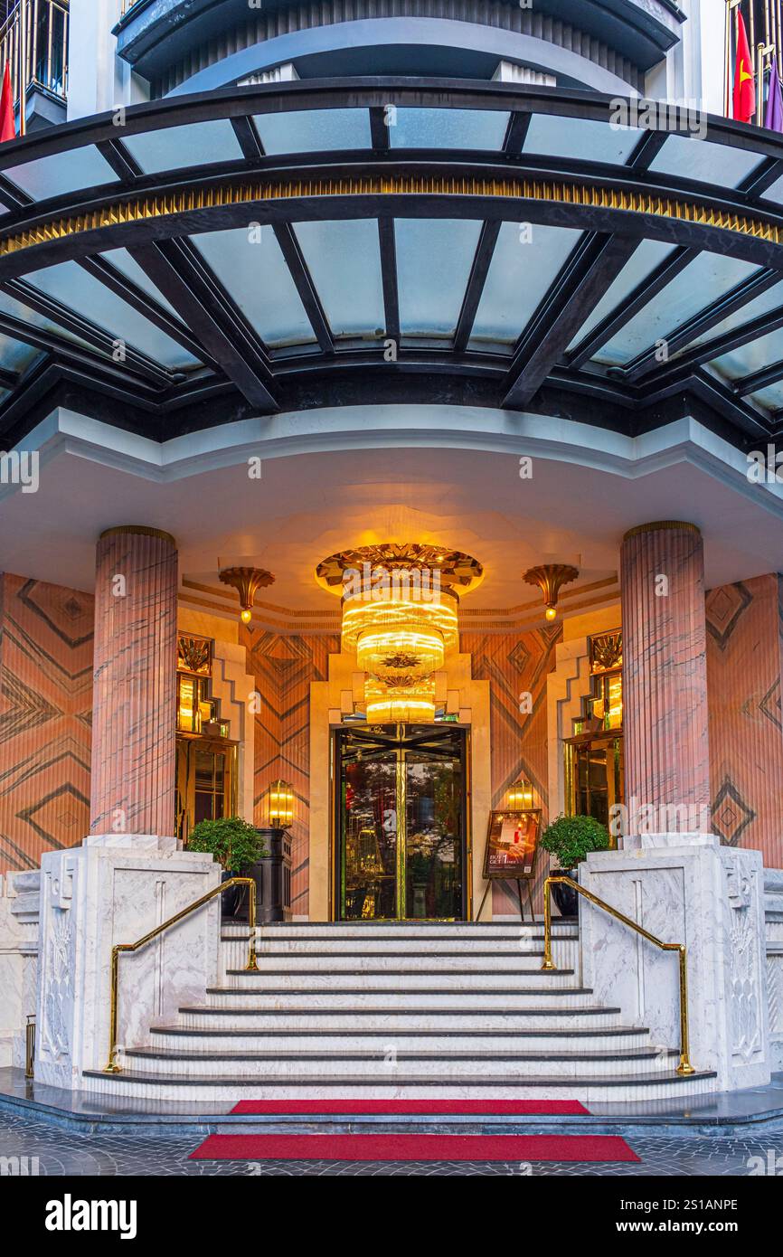 Vietnam, Hanoi, Hoan Kiem, ehemaliges französisches Kolonialviertel, Capella Hanoi 5-Sterne-Luxushotel Stockfoto