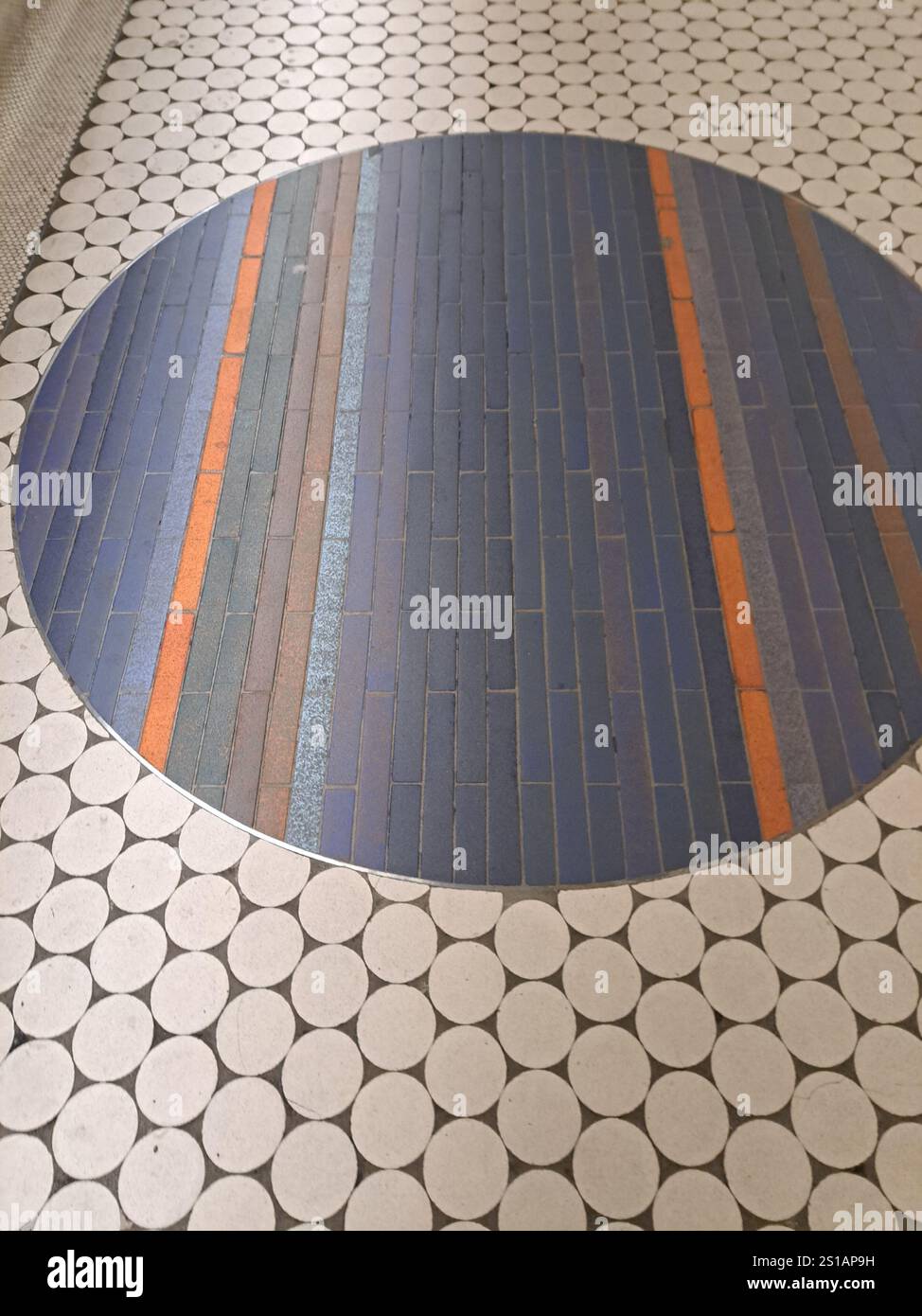 Circle 1966 an der U-Bahnstation Peel in Montreal, Quebec, Kanada Stockfoto