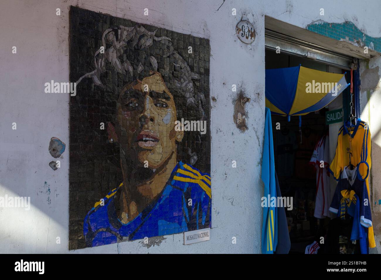 Caminito Street, La Boca Buenos Aires Stockfoto