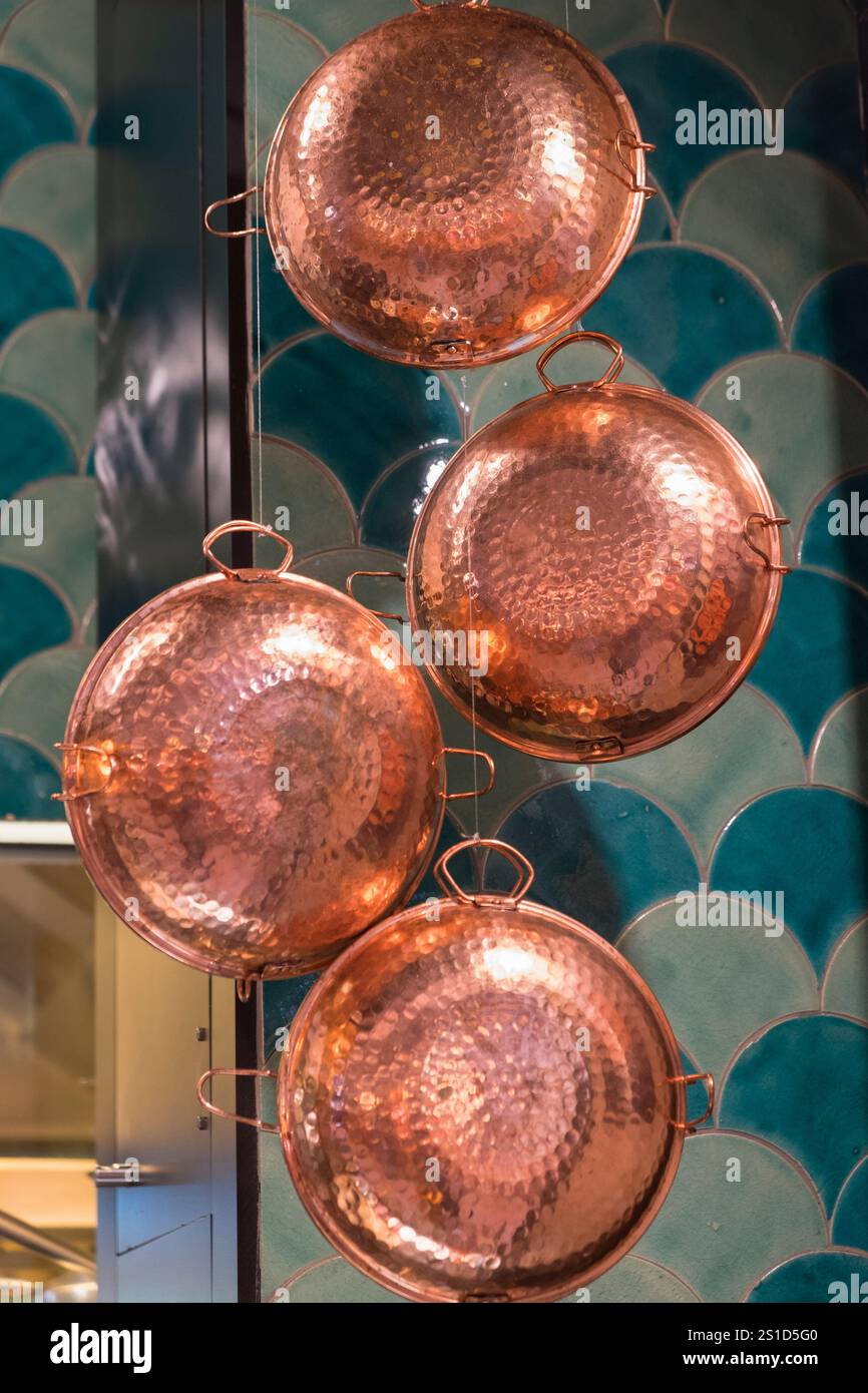 Cataplanas bei Time Out Market Lissabon Portugal Stockfoto