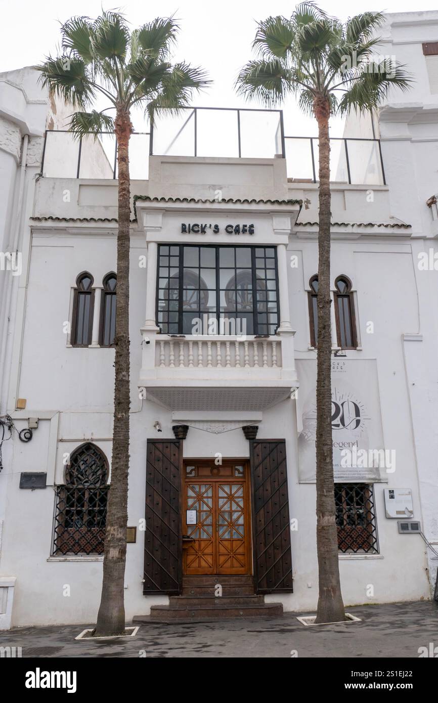 Casablanca in Marokko: Rick's Cafe Stockfoto