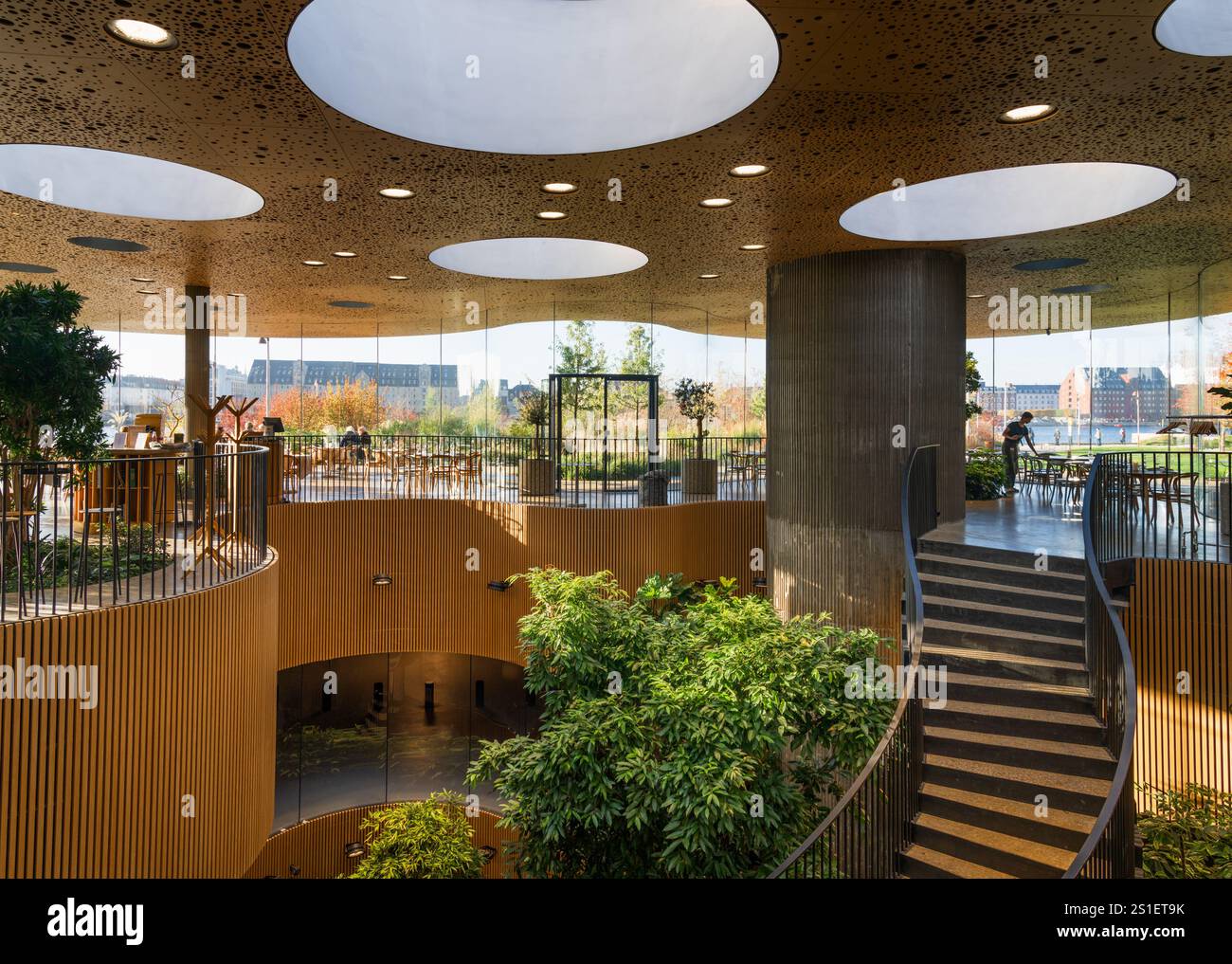 Kopenhagen, Dänemark - Opernpark von CoBe Architects Stockfoto