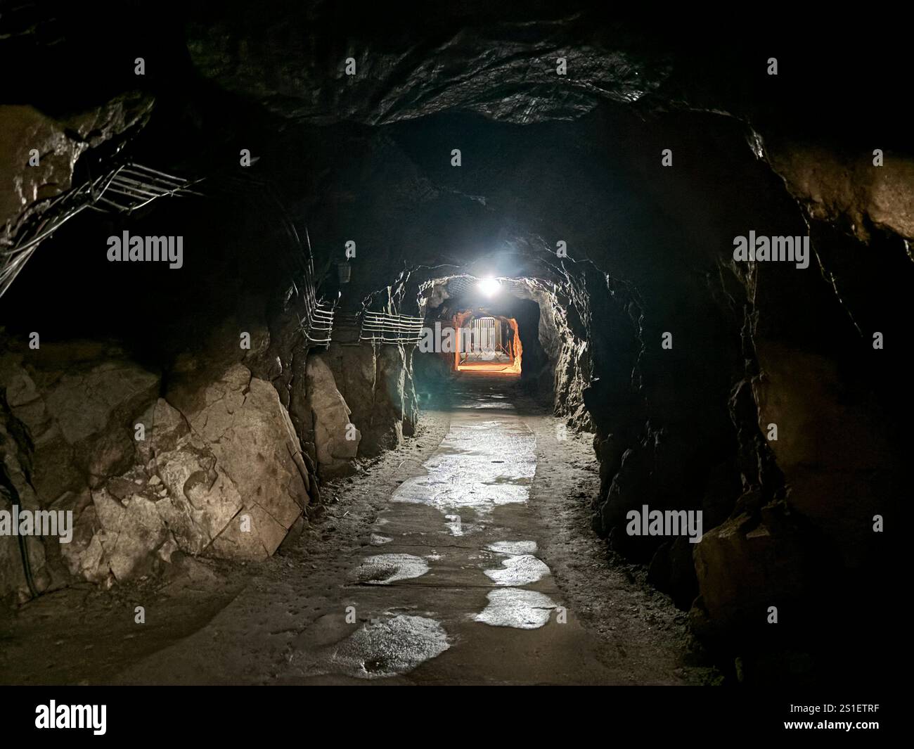 Schloss Książ in Polen. Historisches polnisches mittelalterliches Gebäude und Gelände. Stockfoto
