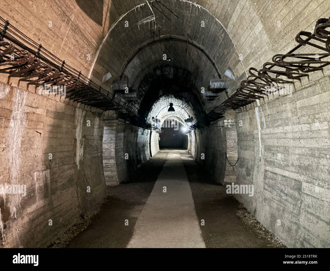 Schloss Książ in Polen. Historisches polnisches mittelalterliches Gebäude und Gelände. Stockfoto