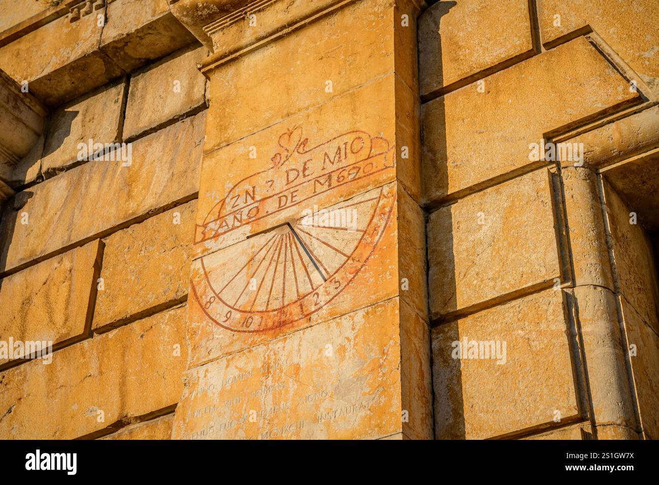 Zitadelle von Roses, ein ummauerter Renaissance-Komplex mit mittelalterlichen, römischen und griechischen Überresten (Alt Empordà, Girona, Katalonien, Spanien), ESP: Ciudadela de Roses Stockfoto