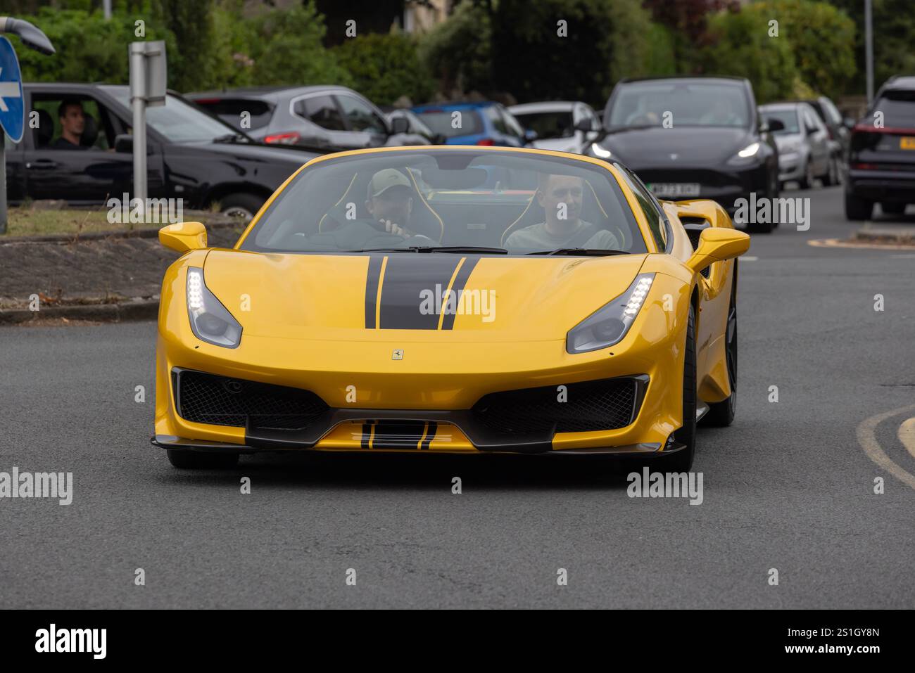 Ferrari 488 Pista Spider Stockfoto