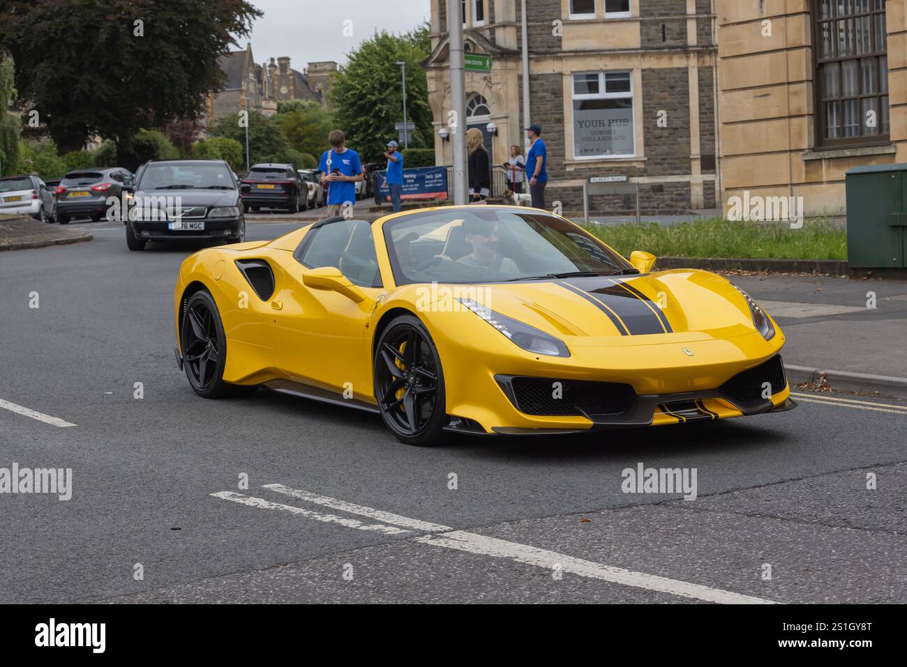 Ferrari 488 Pista Spider Stockfoto