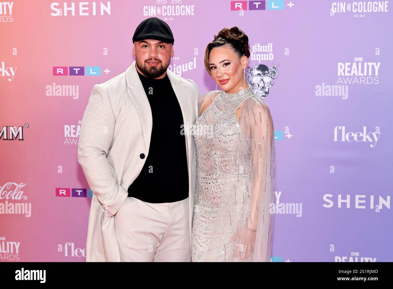 Alessia Herren und Can Nitkewitz bei den RTL Reality Awards