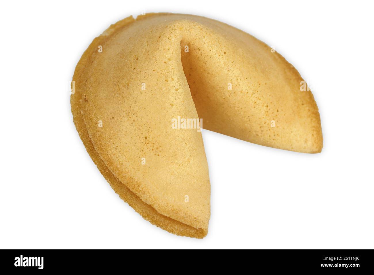 Glückskekse auf hellem Hintergrund Stockfoto