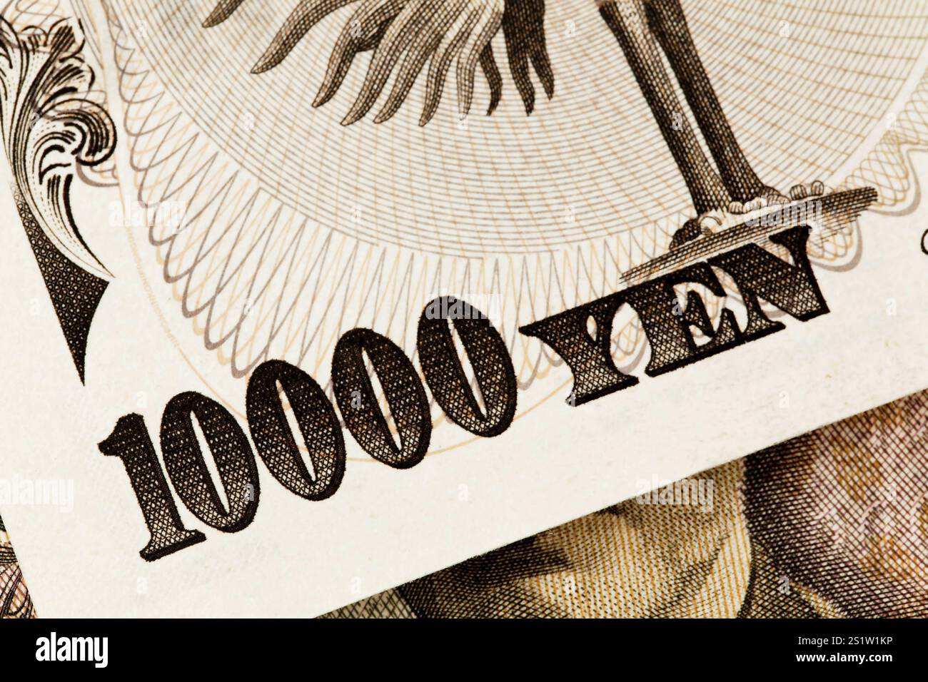 Japanische Yen-Banknoten. Geld aus Japan Stockfoto