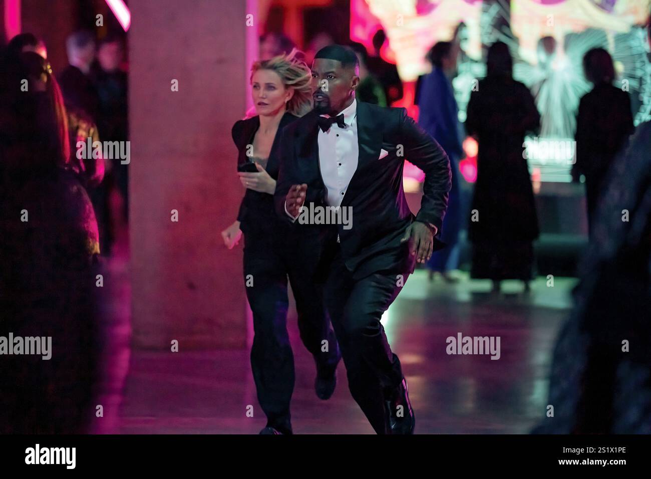 Back in Action 2025 Film Cameron Diaz & Jamie Foxx Stockfoto