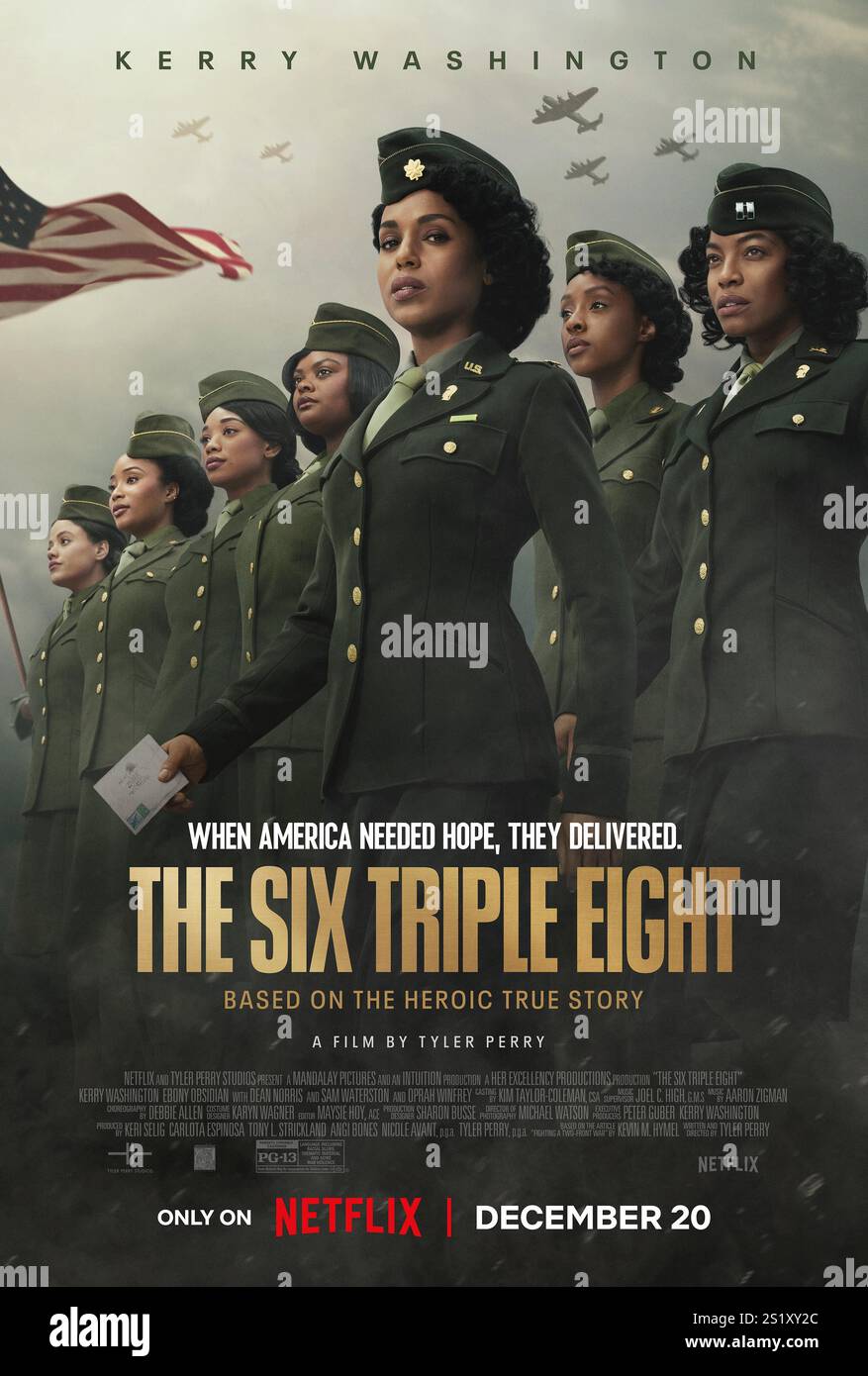 Das Six Triple Acht-Filmposter Kerry Washington Stockfoto