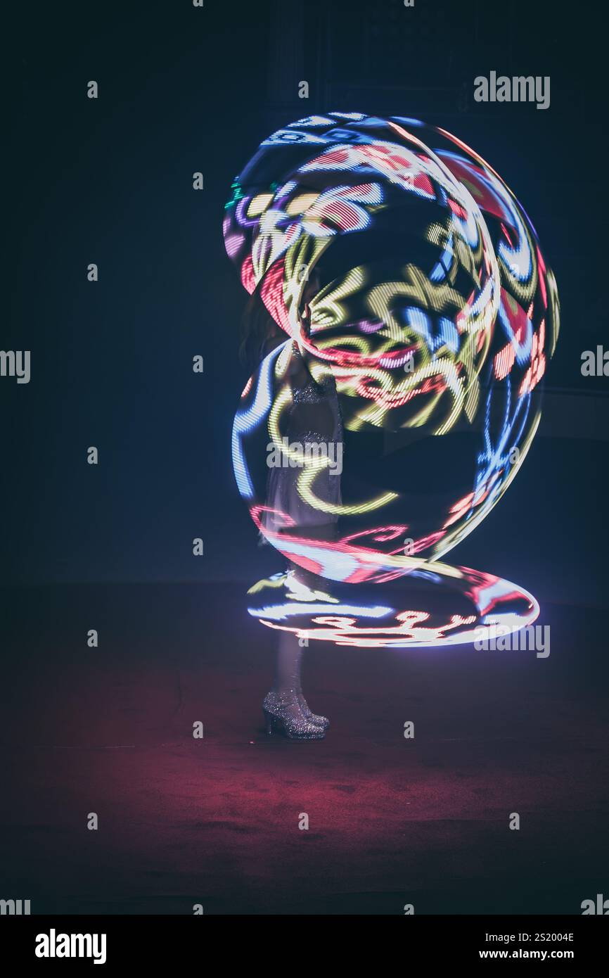 Paris, Frankreich, 27. Dezember 2024, Cirque D'Hiver Bouglione, Credit: Ben Lahoussine/Alamy Live News Stockfoto