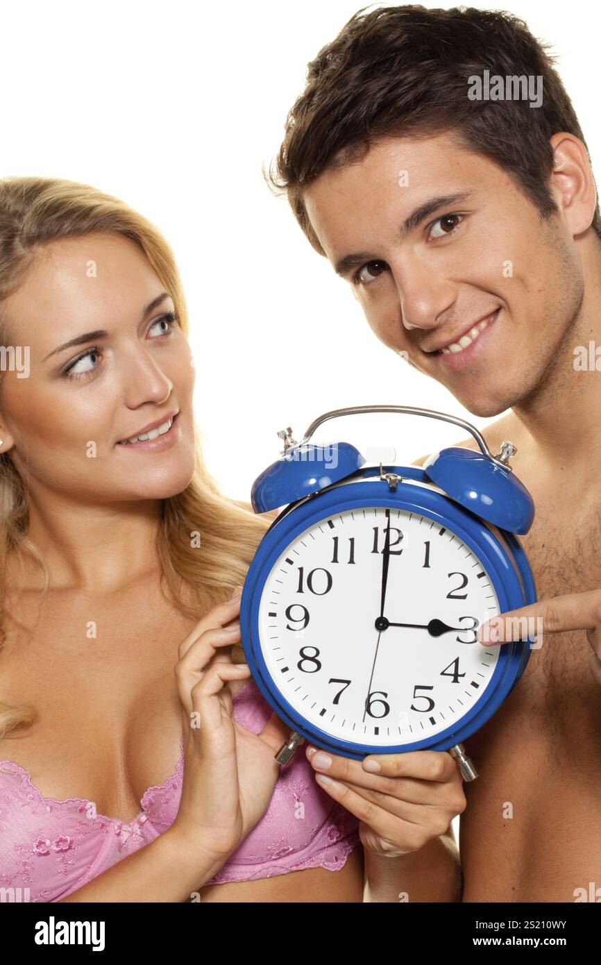 Zeitumstellung und Uhrumschaltung von Sommer- auf Winterzeit, Zeitersparnis und Uhrumschaltung von Sommer- auf Winterzeit Österreich Stockfoto