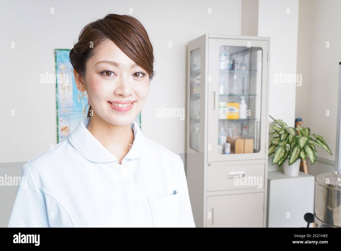 Schwester macht Runden Stockfoto