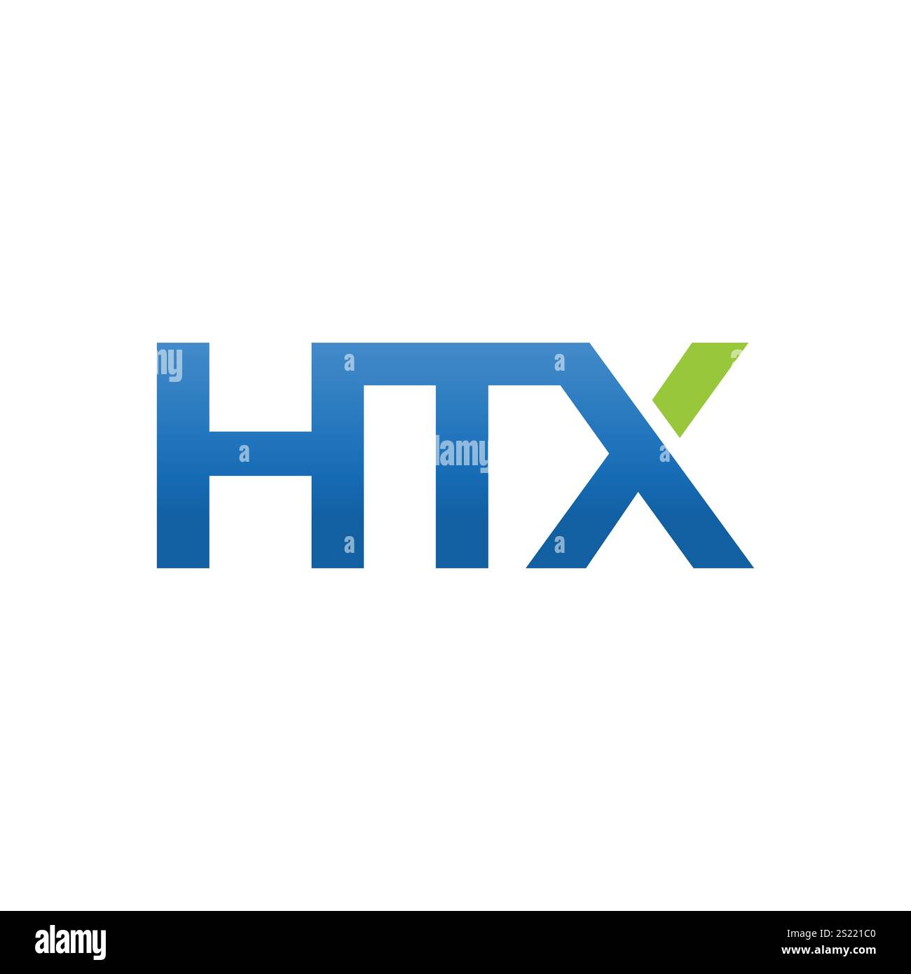 HTX Letter Logo. HTX Creative Monogramm Initialen Letter Logo Konzept. HTX einzigartiges modernes flaches abstraktes Vektorlogo-Design. HTX-Letter-Logo Stock Vektor