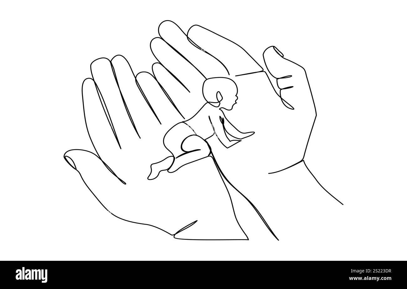 International Childrens Day die Liebe für Kinder zum Kinderschutztag ausdrücken Stock Vektor