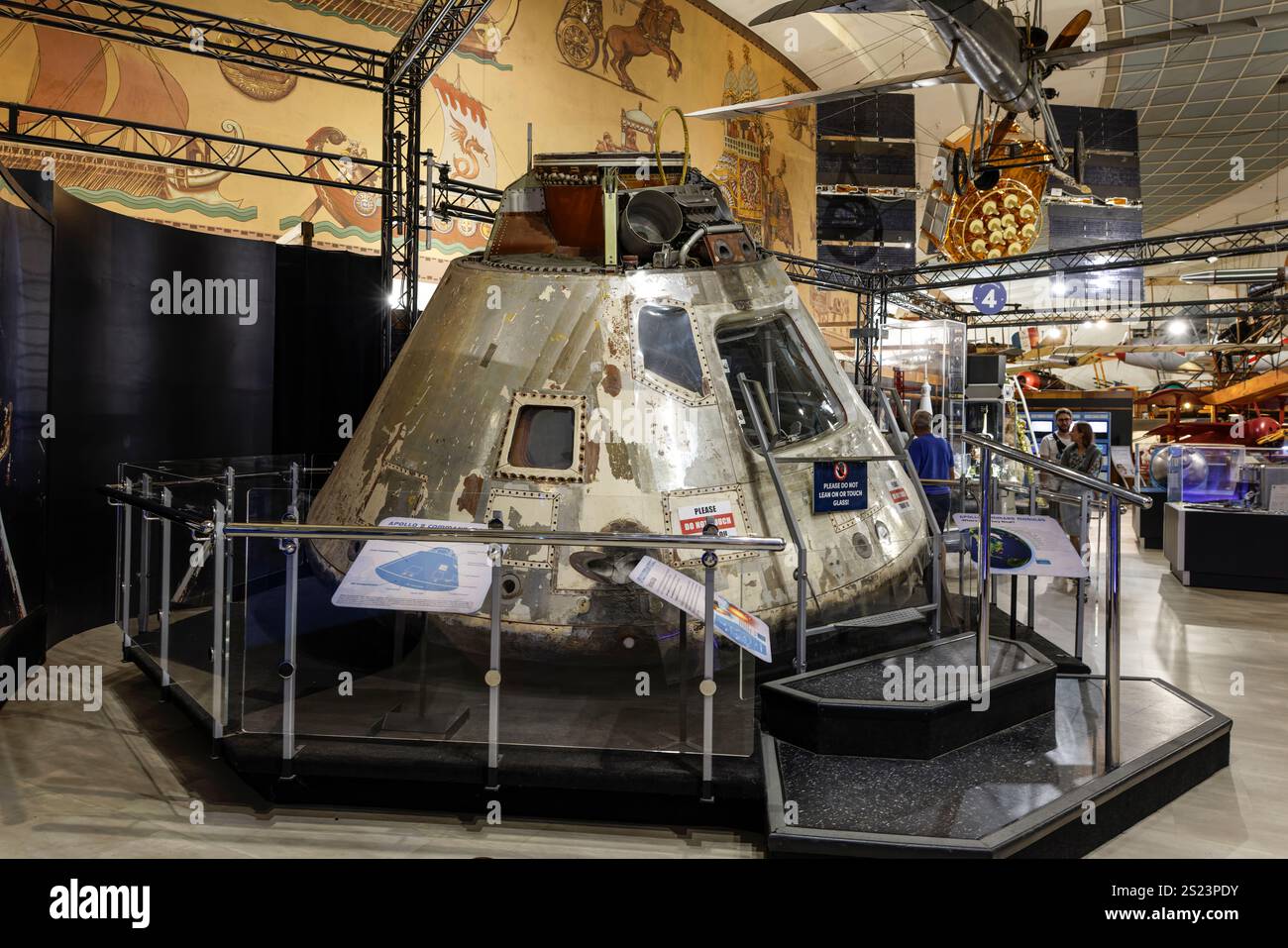 Apollo 9 Kommandomodul San Diego Air & Space Museum, Balboa Park, US National Historic Place, San Diego, Kalifornien Stockfoto