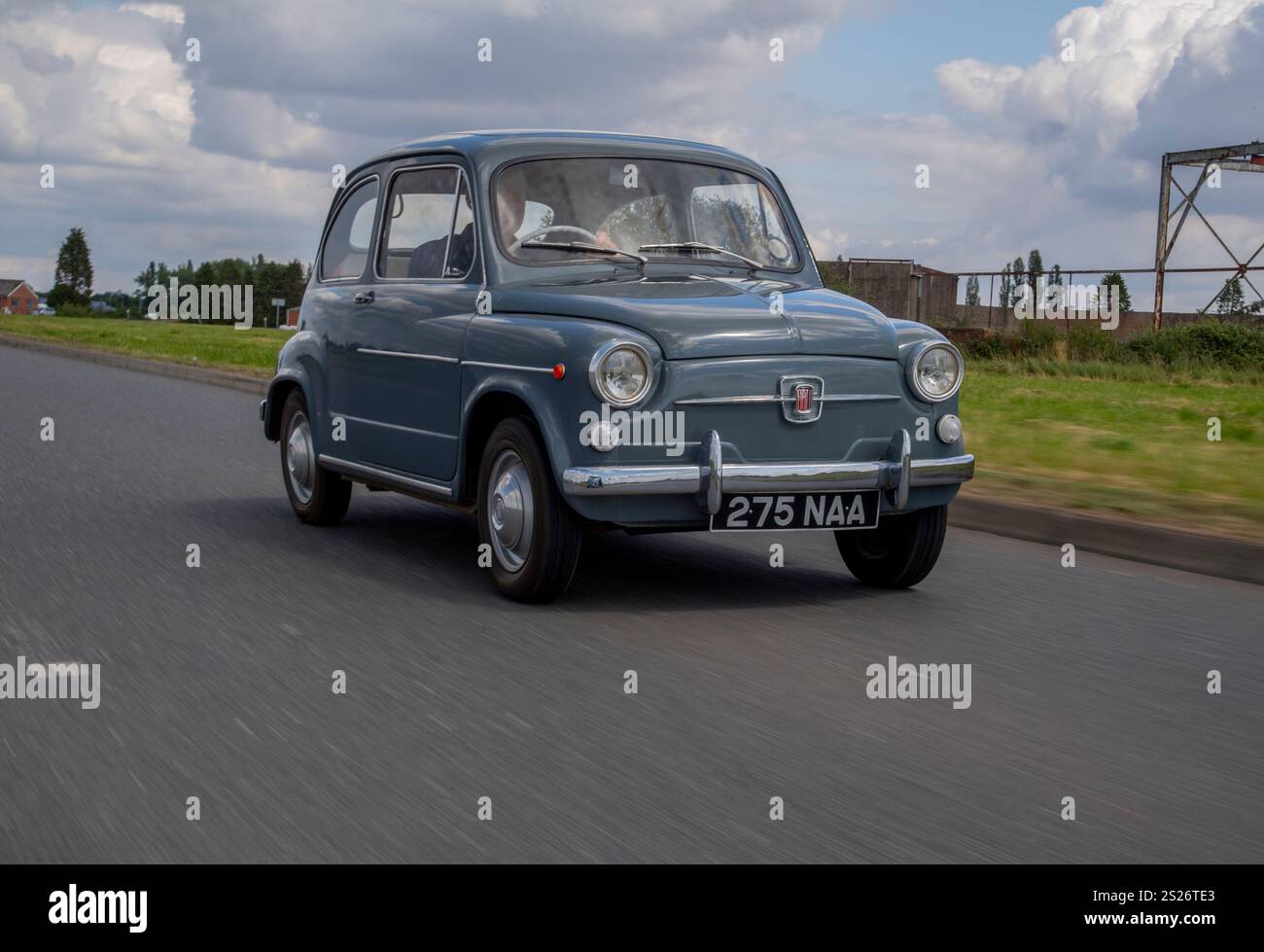 1964 Fiat 600 klassischer italienischer Kleinwagen Stockfoto