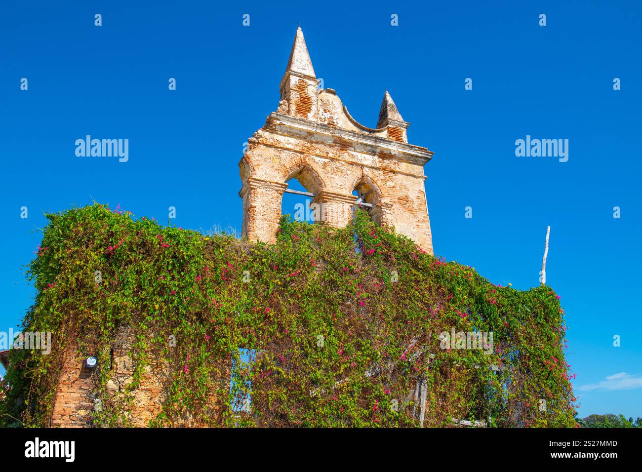 Kirche Ermita de Nuestra Senora de la Candelaria de la Popa im historischen Stadtzentrum von Trinidad, Kuba. Das historische Trinidad Centre gehört zum Weltkulturerbe Si Stockfoto