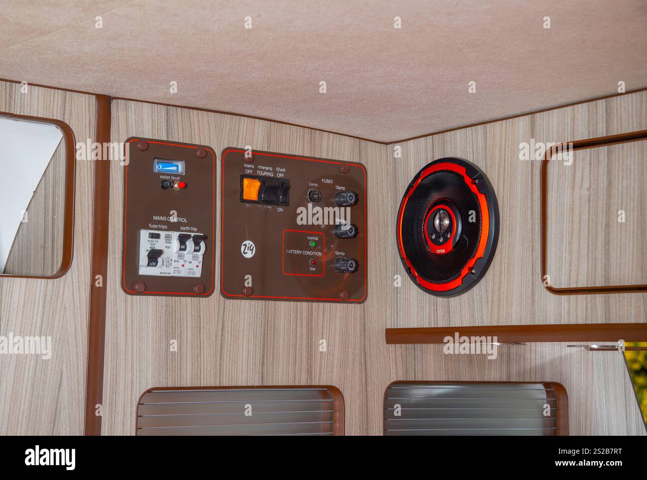 1990 T25 VW Transporter Wohnmobil Umbau von Holdsworth Stockfoto
