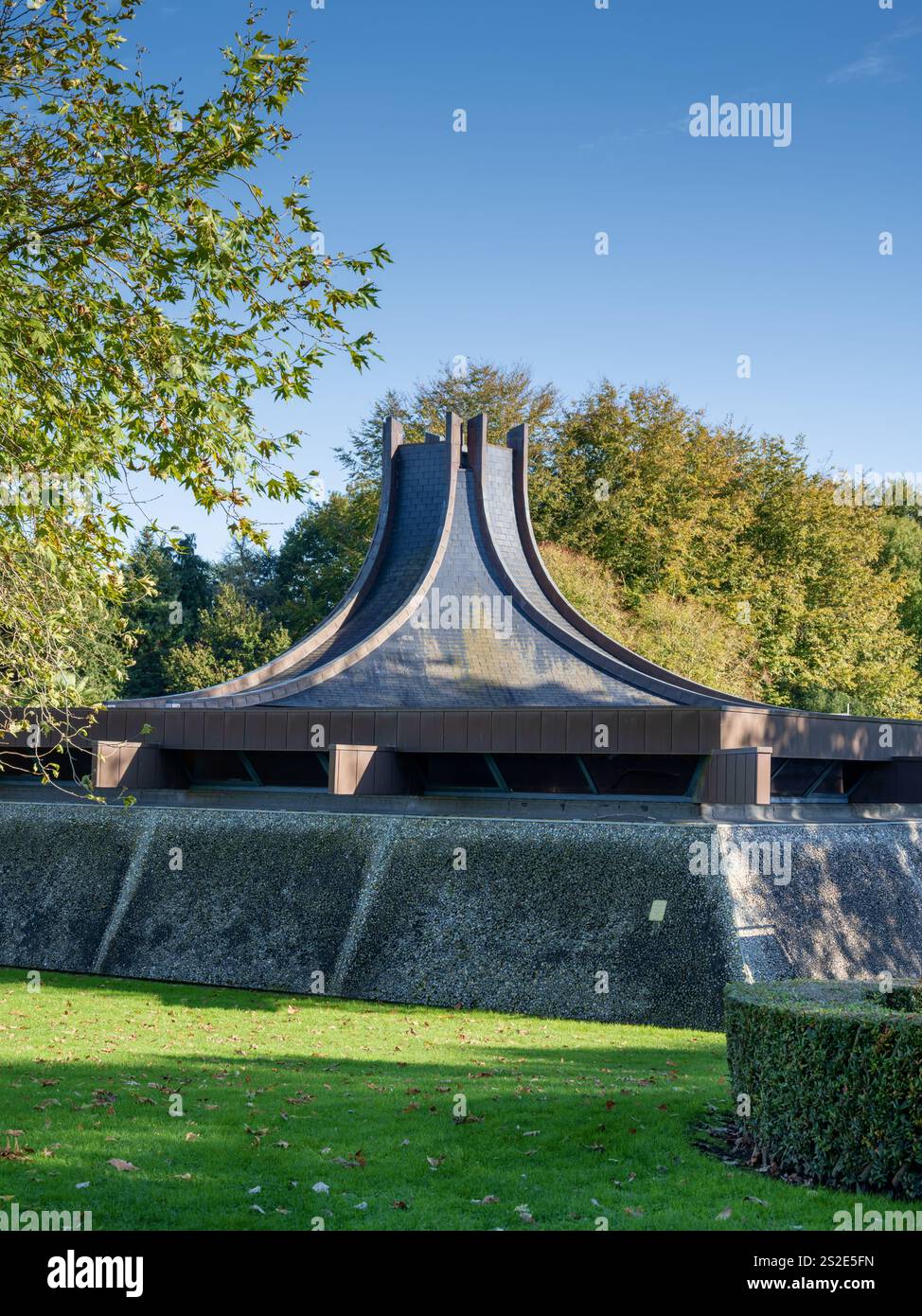 Gedenkmuseum für die Schlacht in der Normandie, Bayeux, Normandie, Frankreich Stockfoto
