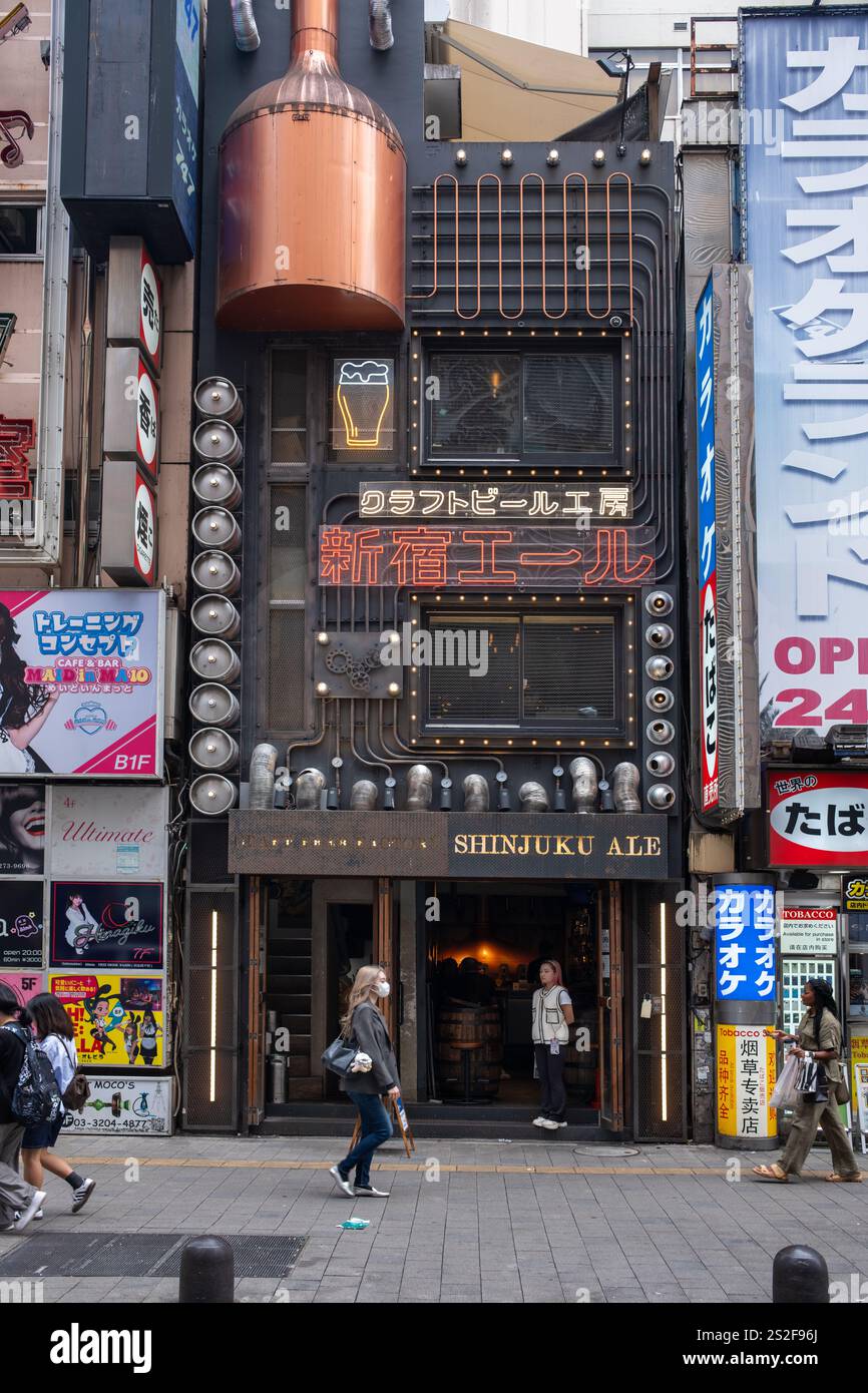 Shinjuku Ale House Bar in Kabukicho Shinjuku Tokio Japan Stockfoto