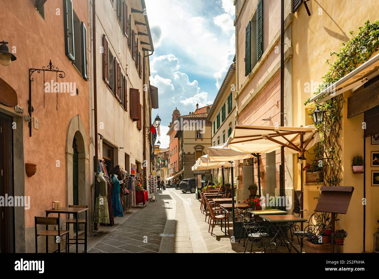 Castiglione Del Lago, Umbrien, Italien Stockfoto
