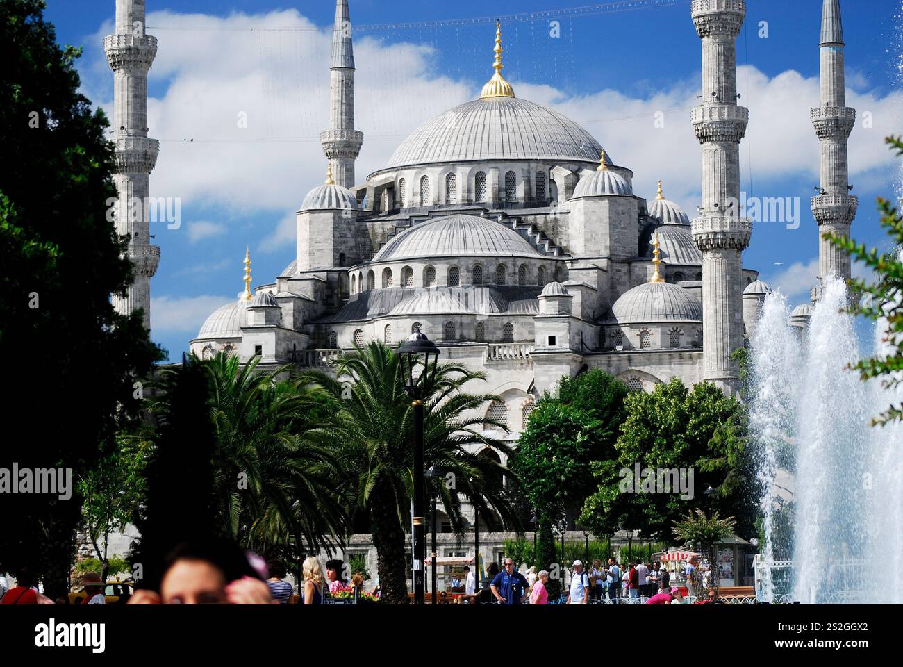 Blaue Moschee von Istanbul, Türkei Stockfoto