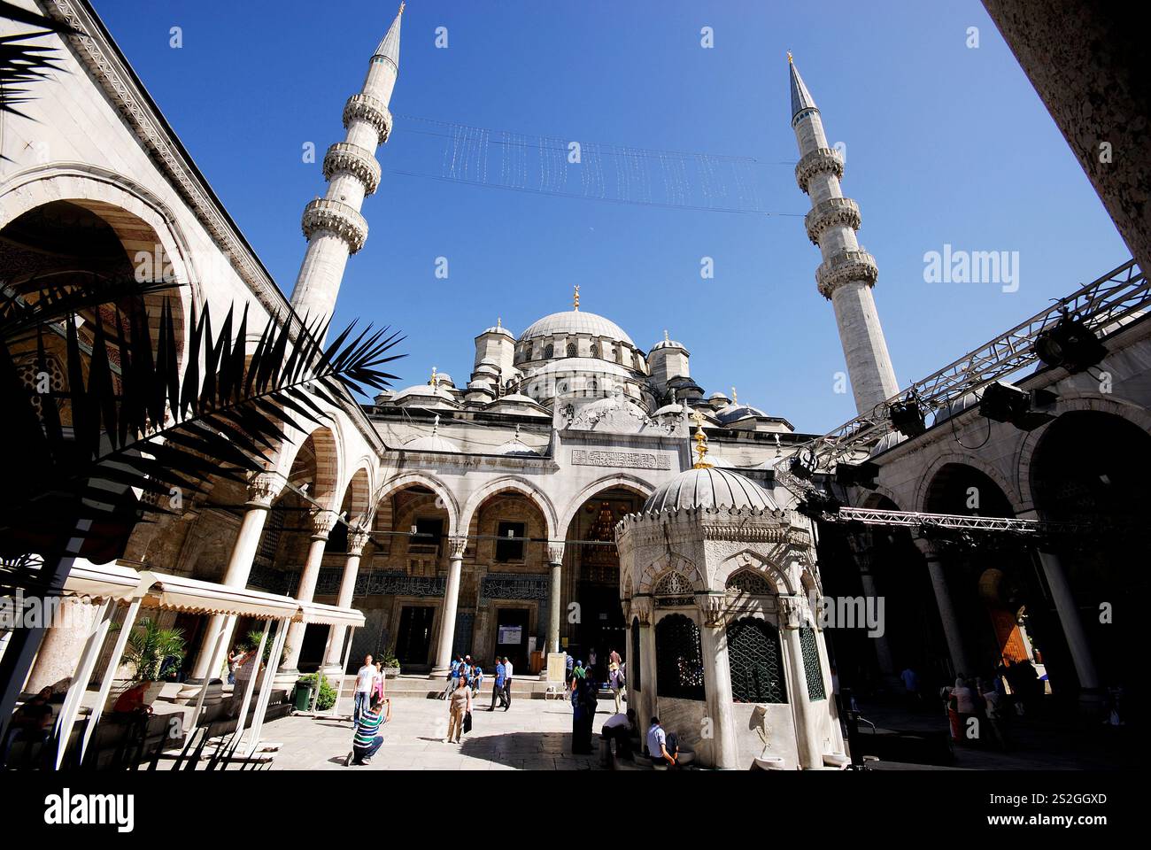 Yeni Camii, Istanbul, Türkei Stockfoto