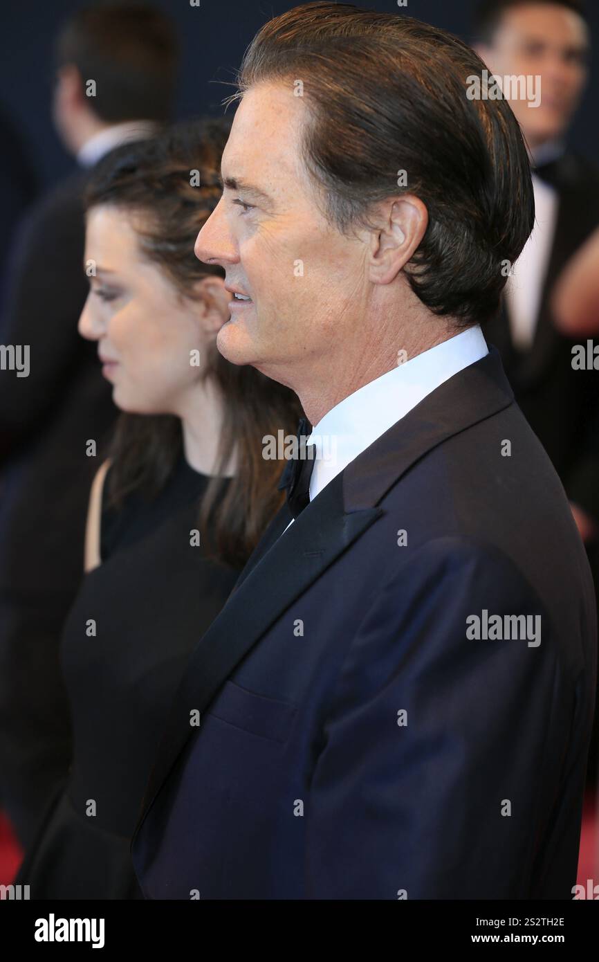 Kyle MacLachlan, Hauptdarsteller der Serie Twin Peaks, Nymphes d'Or Preisverleihung, 57. Festival de Television de Monte-Carlo, TV Festival Monte-CA Stockfoto