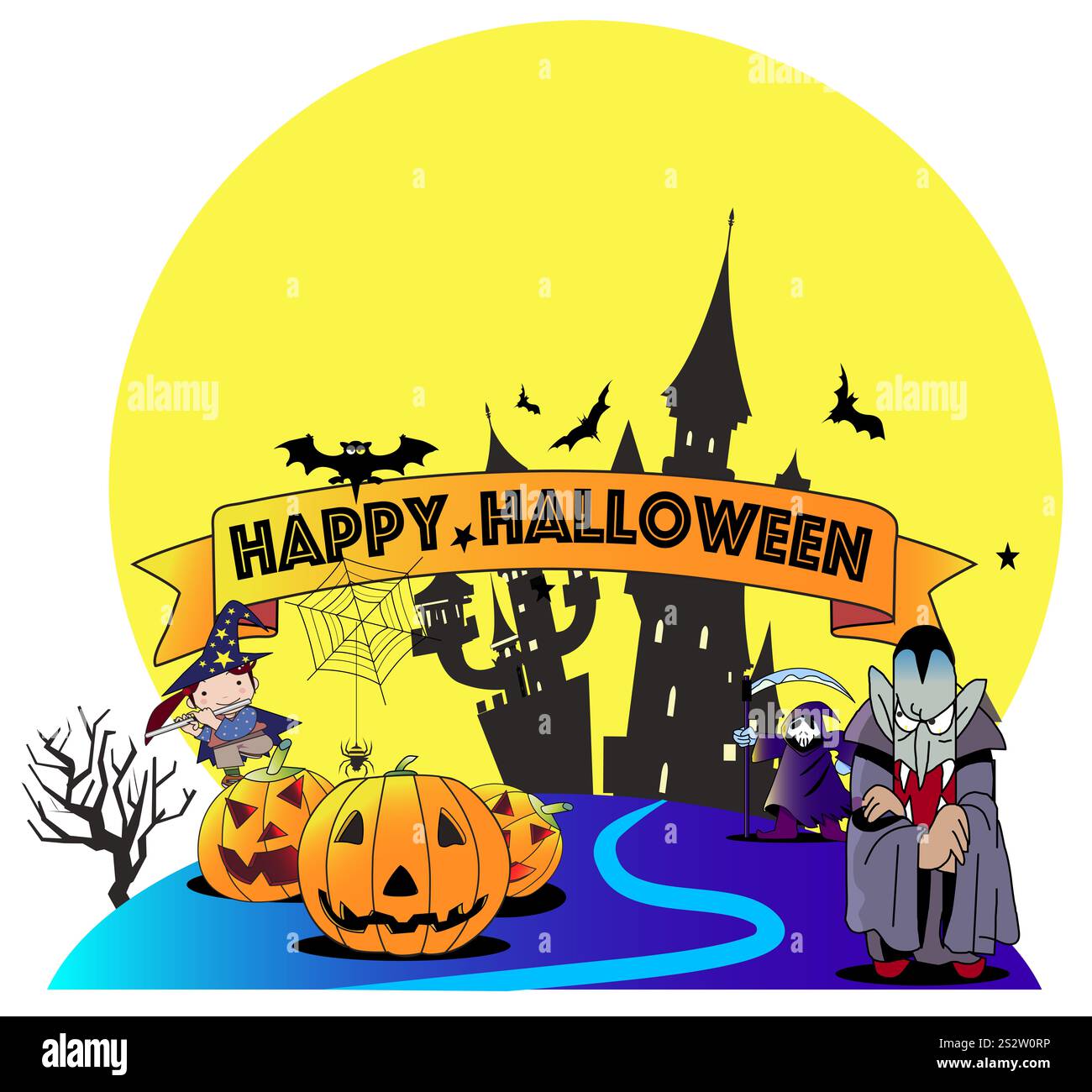 Halloween Vampir oder Fledermauskostüm Party Stockfoto