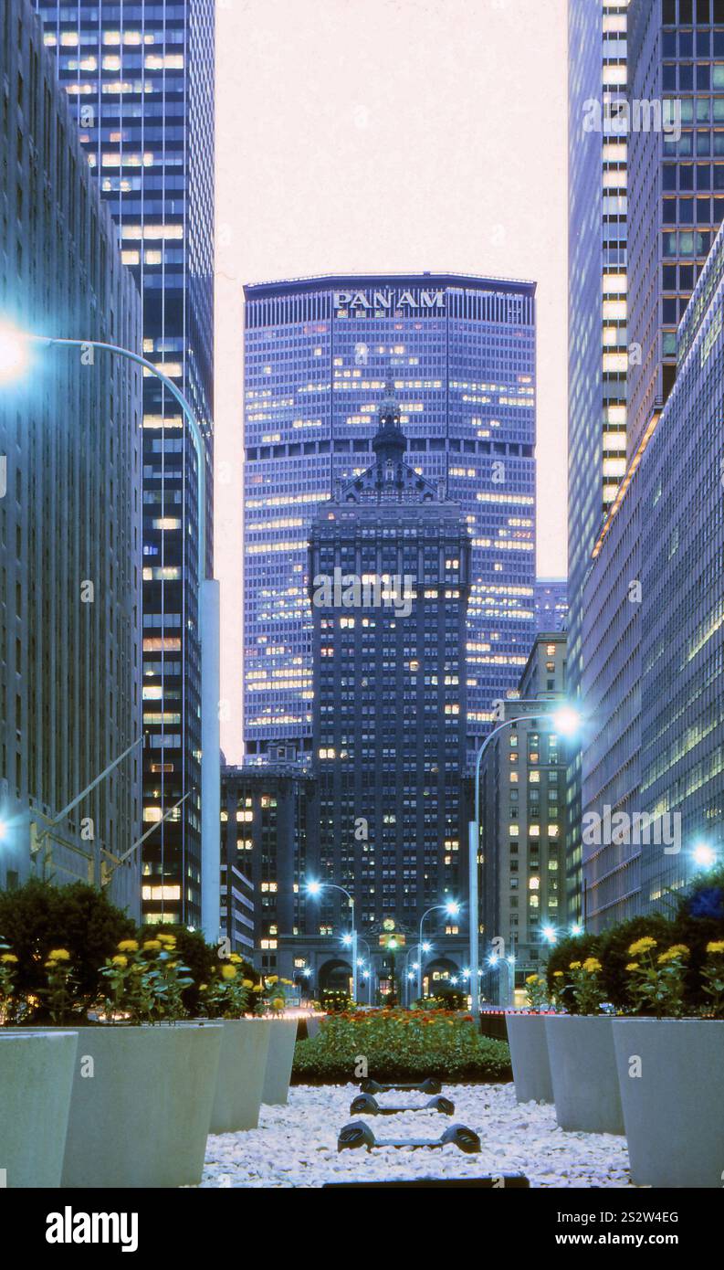 New York 1966, Pan am Building Stockfoto