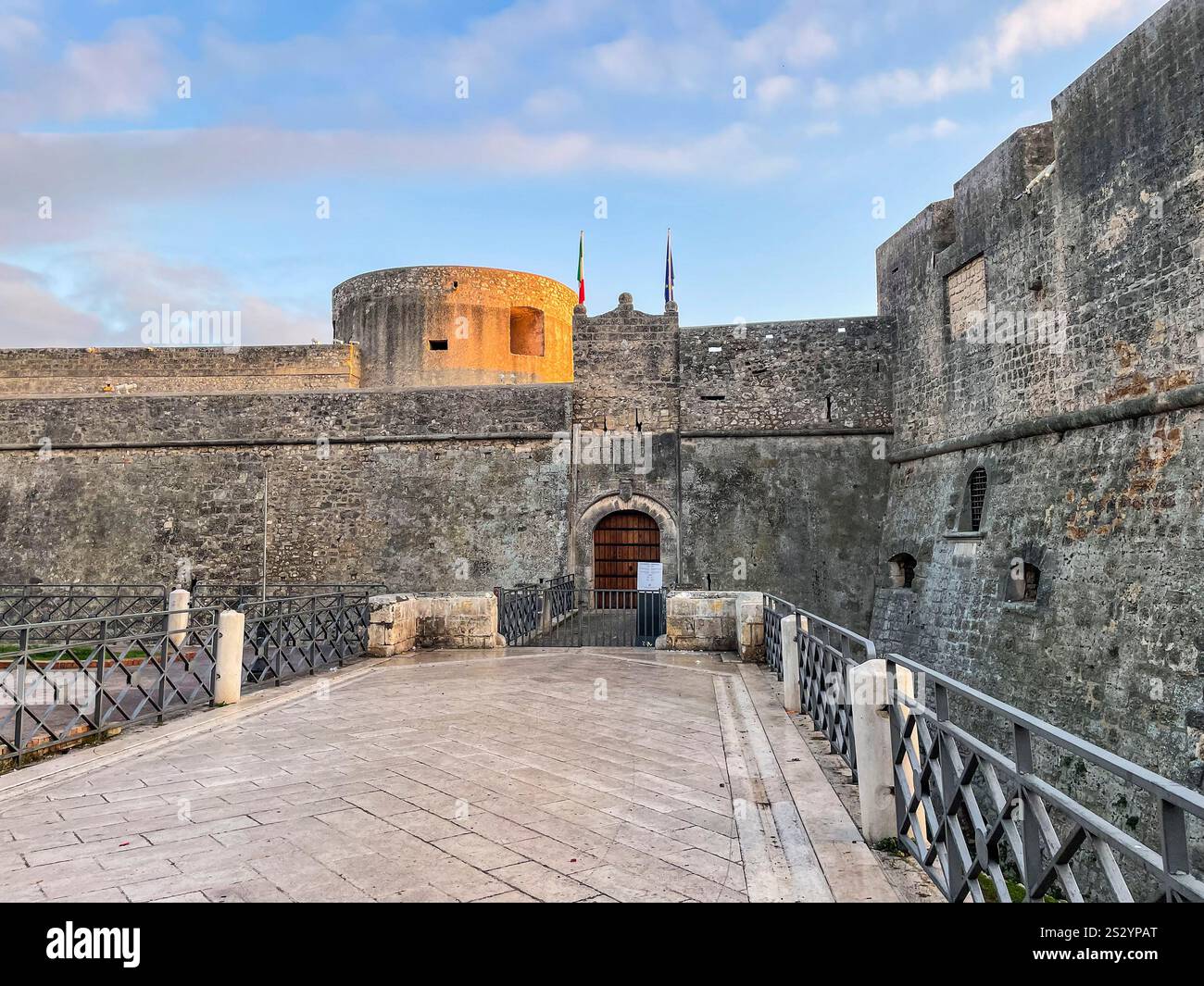 Italien, Manfredonia, Fort Manfredonia, Archäologisches Nationalmuseum Stockfoto